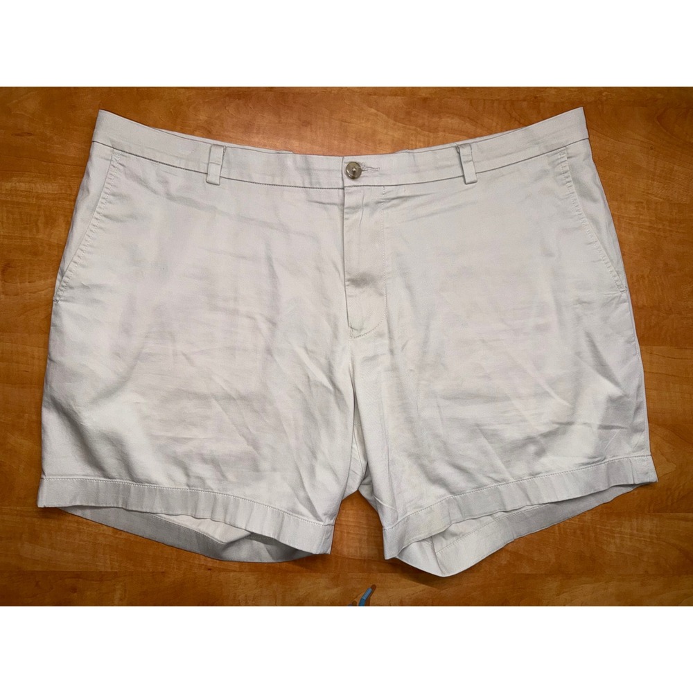 Southern Tide Intracoastal Water Way Khaki Chino Shorts Mens 38 Classic Fit Tan